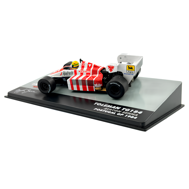 (1984) F1 Miniatura Toleman TG 184 Ayrton S. 1:43