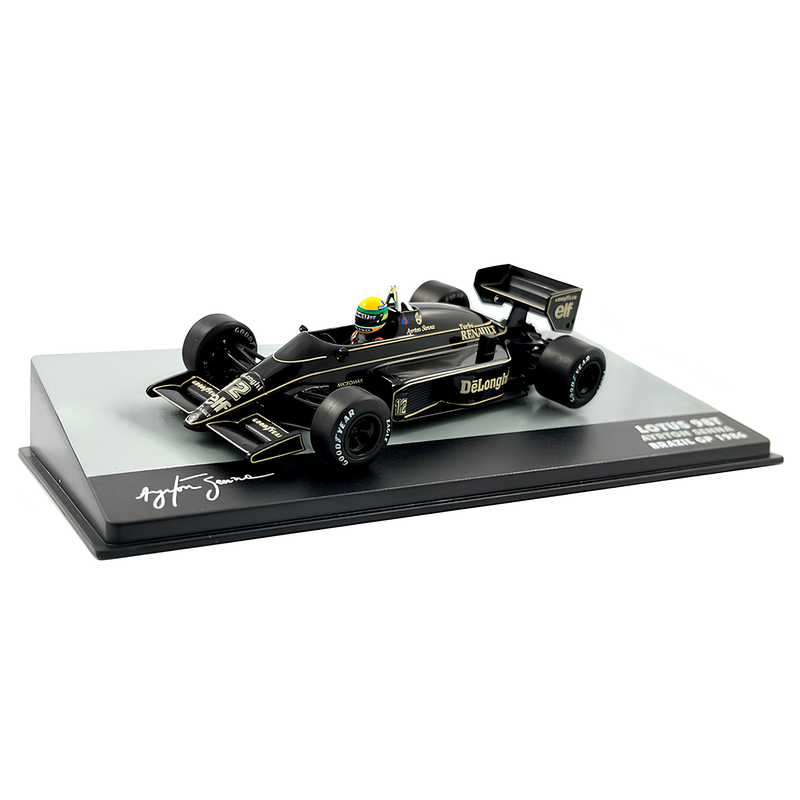 (1986) F1 Miniatura Lotus Renault 98T 1986 Ayrton S. 1:43