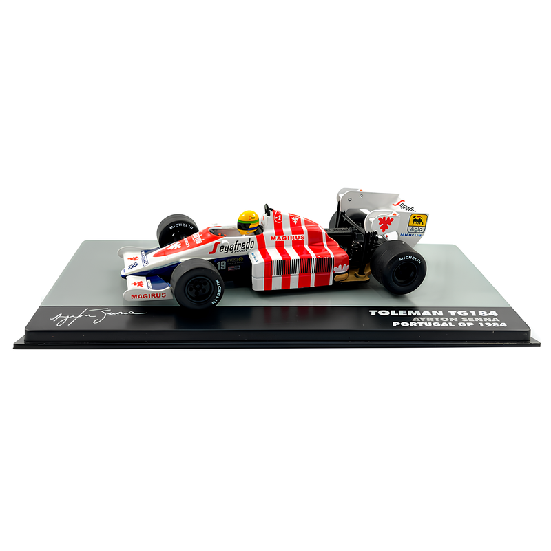 (1984) F1 Miniatura Toleman TG 184 Ayrton S. 1:43