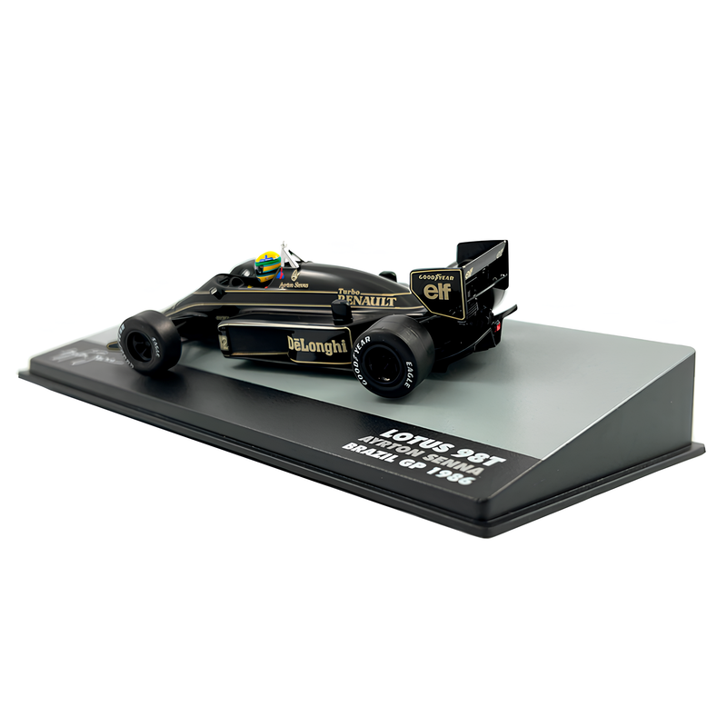 (1986) F1 Miniatura Lotus Renault 98T 1986 Ayrton S. 1:43