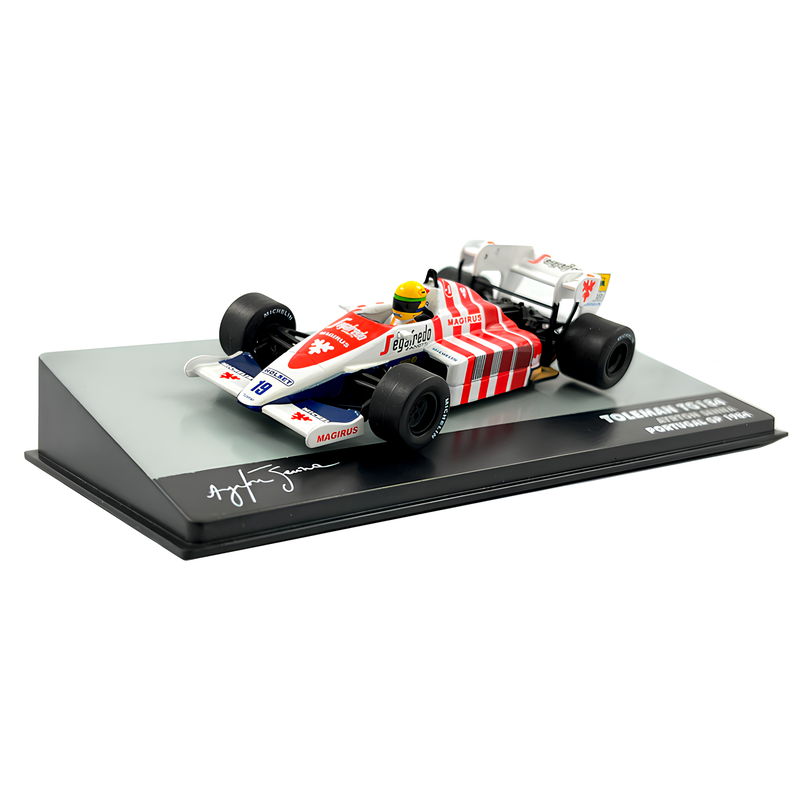 (1984) F1 Miniatura Toleman TG 184 Ayrton S. 1:43