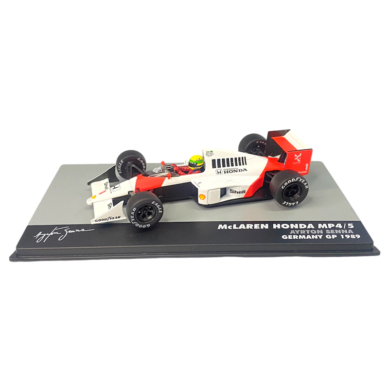 (1990) F1 Miniatura McLaren MP4/5B Ayrton S. 1:43