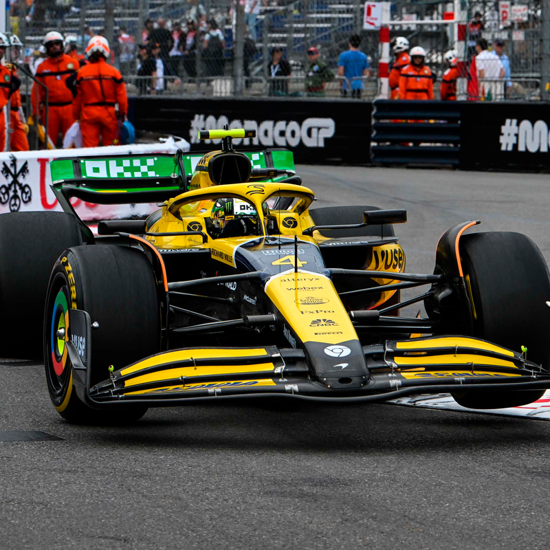 (2024) F1 Miniatura McLaren MCL38 Senna Monaco 1:43