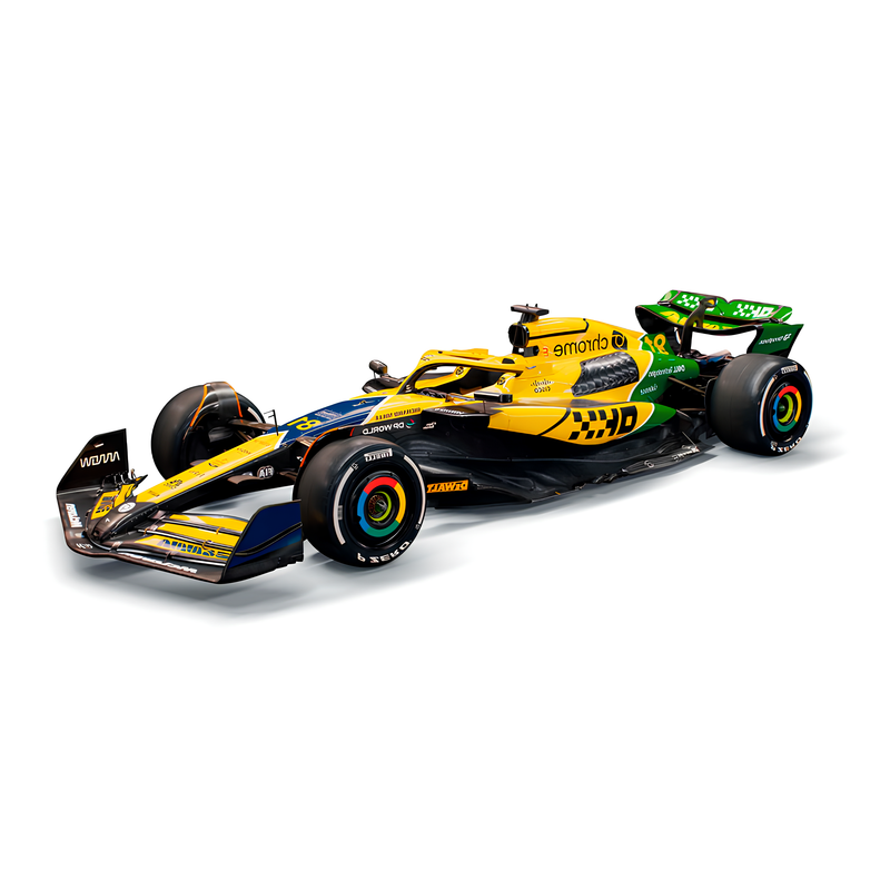 (2024) F1 Miniatura McLaren MCL38 Senna Monaco 1:43