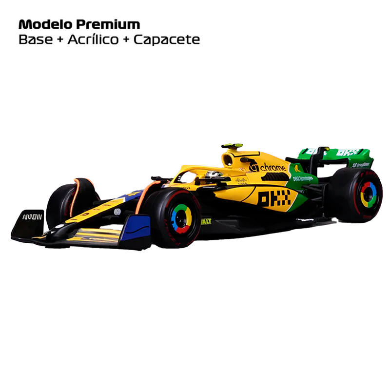 (2024) F1 Miniatura McLaren MCL38 Senna Monaco 1:43