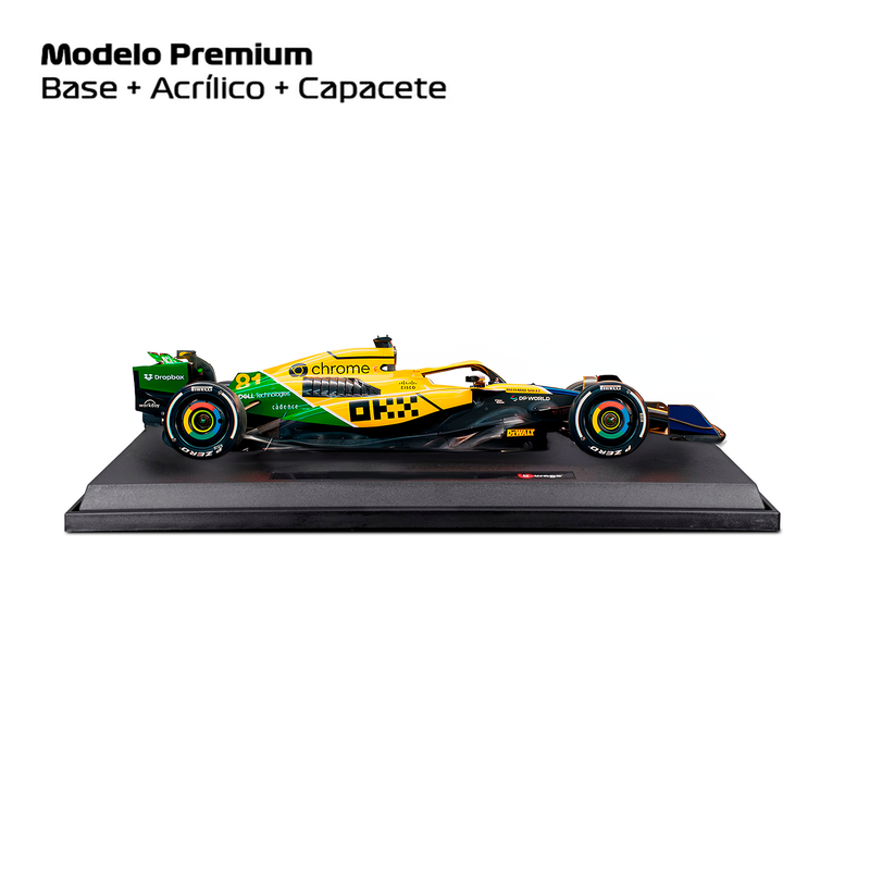 (2024) F1 Miniatura McLaren MCL38 Senna Monaco 1:43